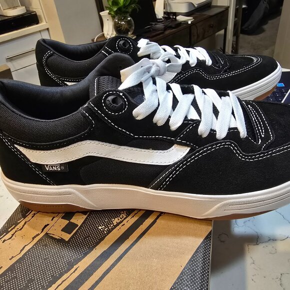 Vans x Rowan Zorilla Rowan 2 Black White Mens 13 SkateBoarding Shoe VN0A2Z3IBA2 - Picture 1 of 16